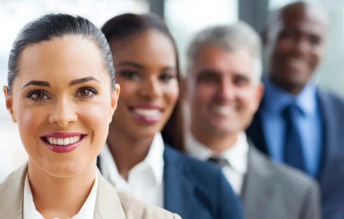 Employees In Line Image